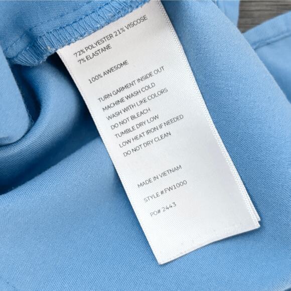 Figs Scrubs Set Catarina Top Zamora Jogger Pants Womens XS Ceil Blue 2443 2436 - Picture 8 of 11